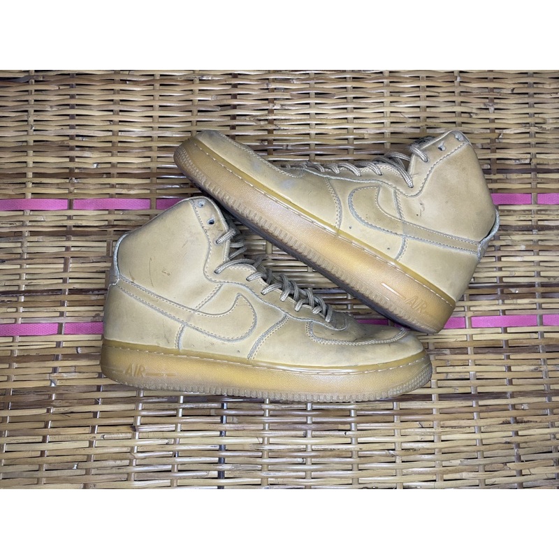 Nike Air Force 1 Flax Brown Mid