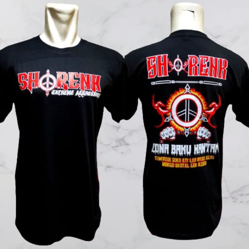 Kaos Shorenk Zona Baku Hantam Kaos PSHT Shorenk