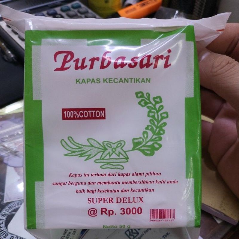 JG - COD - Kapas PURBASARI Facial Cotton / Kapas Pembersih Wajah / Kapas Kecantikan