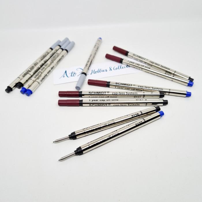 

Tinta Schmidt 8127 8126 Rollerball Refill Capless Pen F M Retro Lamy Rotring