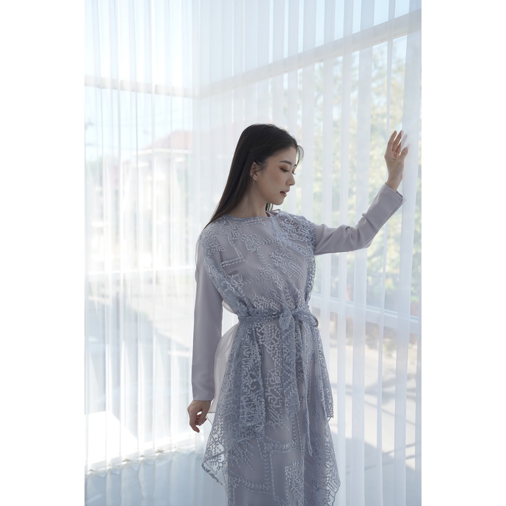 Aura label - Arabella Dress Grey