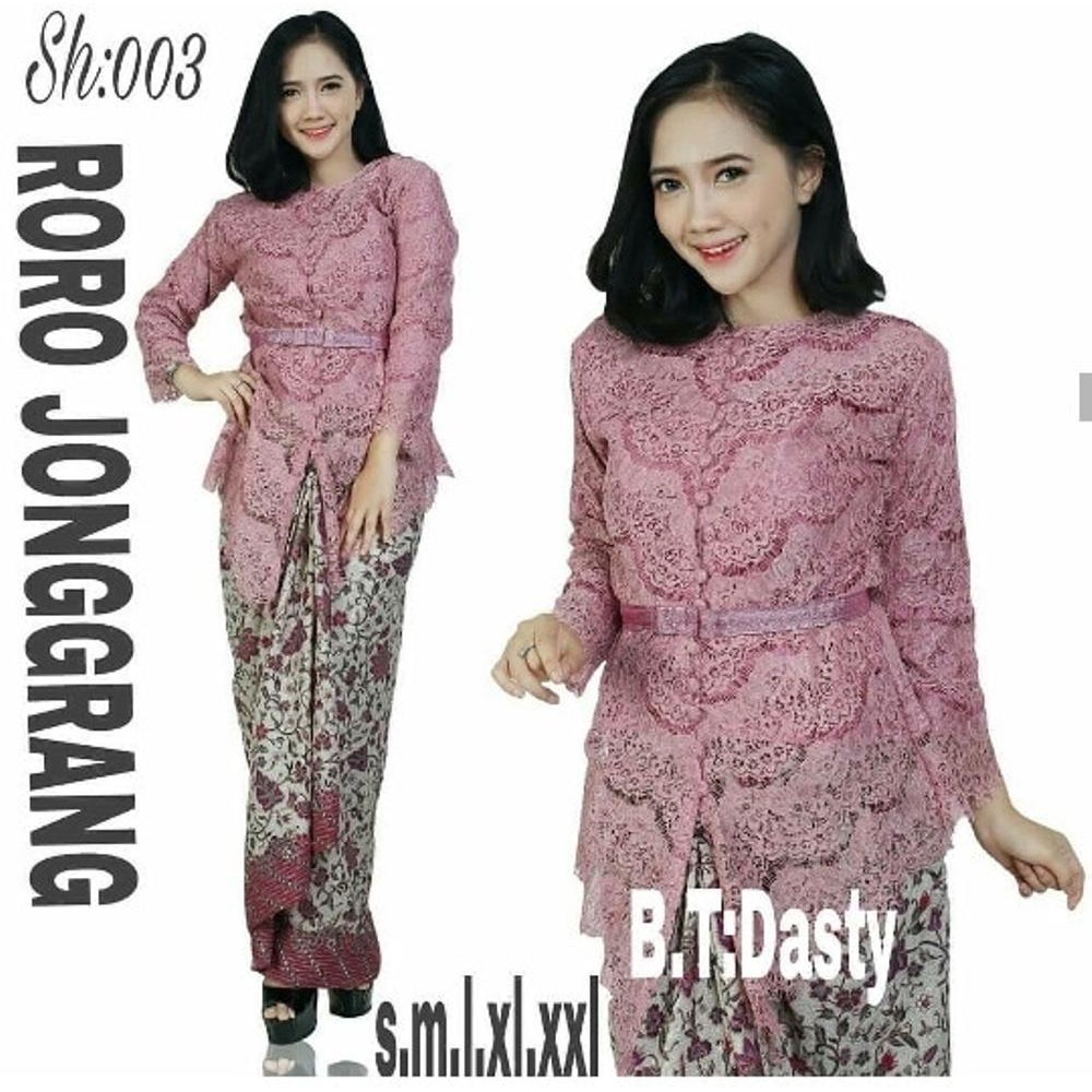 kebaya set roro jonggrang new