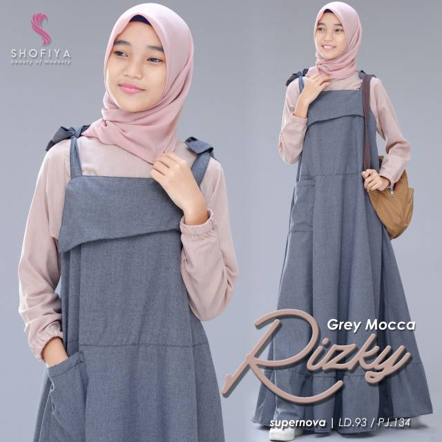 Dress remaja Rizky ori Shofiya