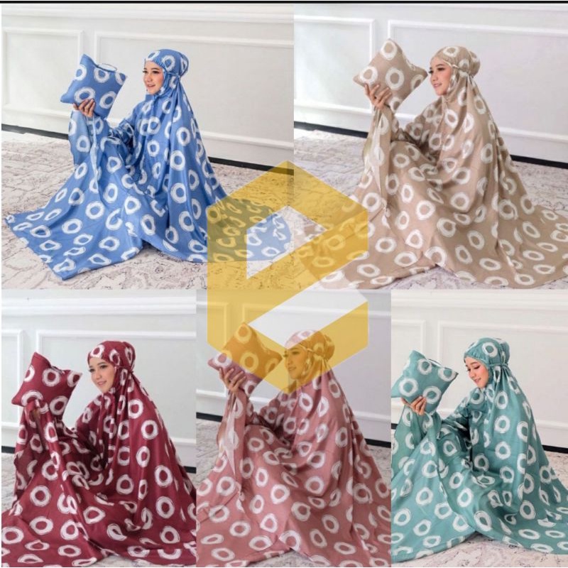 grosir_solo || MUKENA RAYON BALI DEWASA travelling motif PASTELA