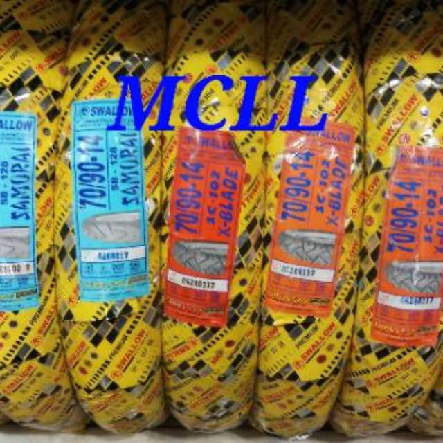 BAN LUAR SWALLOW 70/90-14 (TUBELESS)