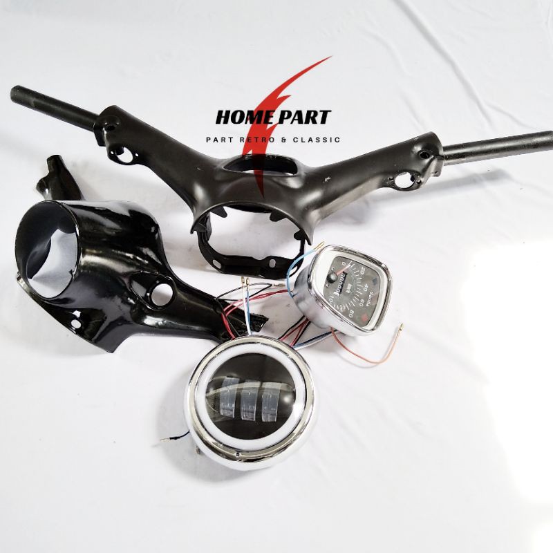 KEPALA C70 IMPORT STANG C70 IMPORT || BONUS TOPI LAMPU