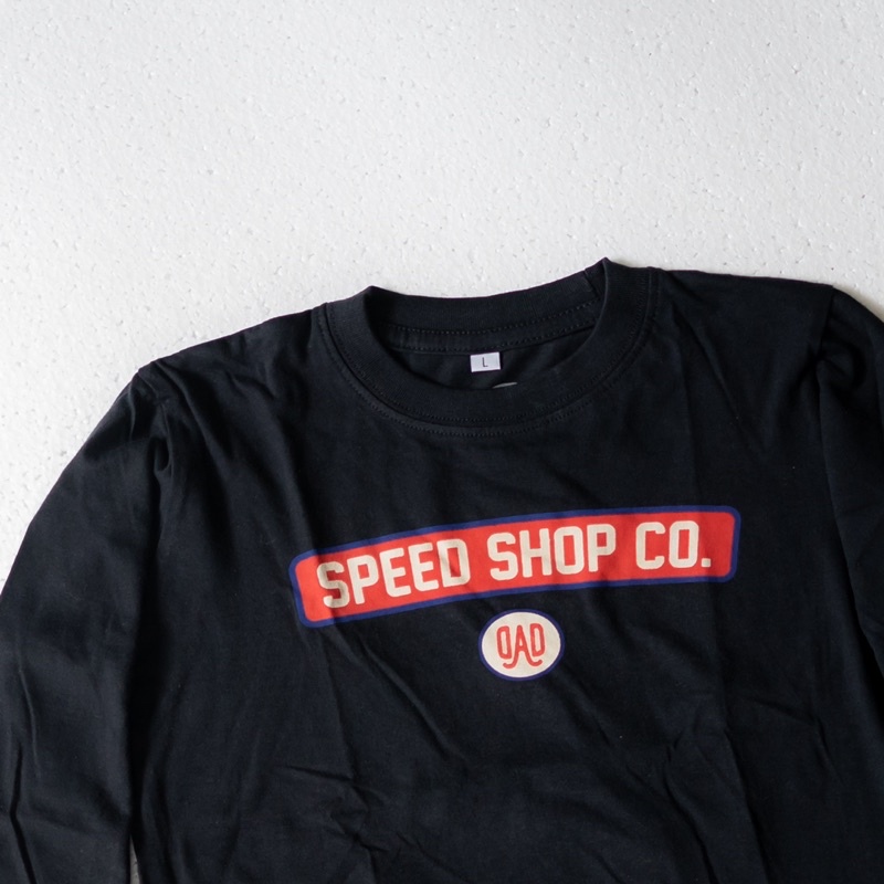 DADkidswear - kaos lengan panjang | speed shop | kaos biker