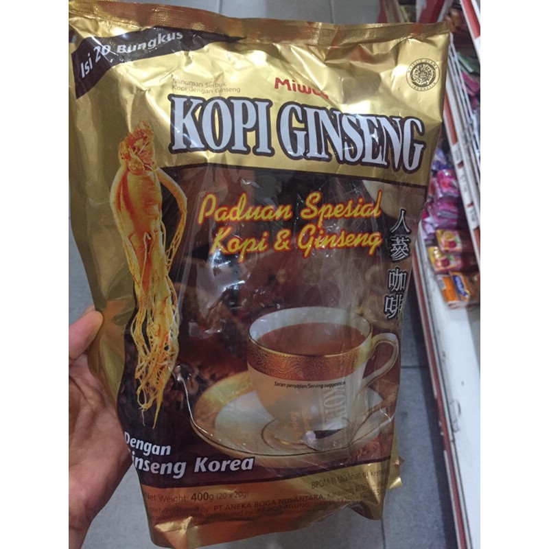 

KOPI GINSENG KOREA 400 GRAM