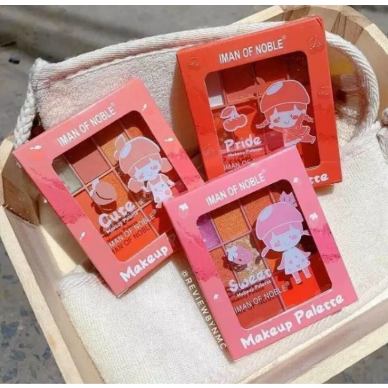 EYESHADOW IMAN OF NOBLE PALLETE 3 VARIAN MAKEUP -6661