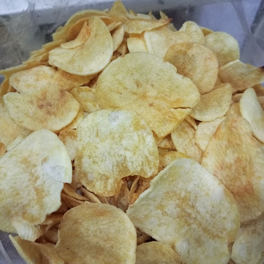 

Keripik kentang original/keripik kentang rasa gurih asin