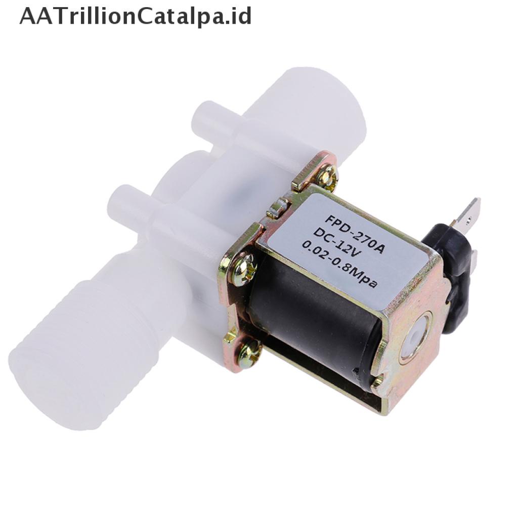 (AATrillionCatalpa) G1 / 2 &quot;Katup solenoid Bertekanan 12V 24V 220V Untuk Air Mancur Tenaga Surya