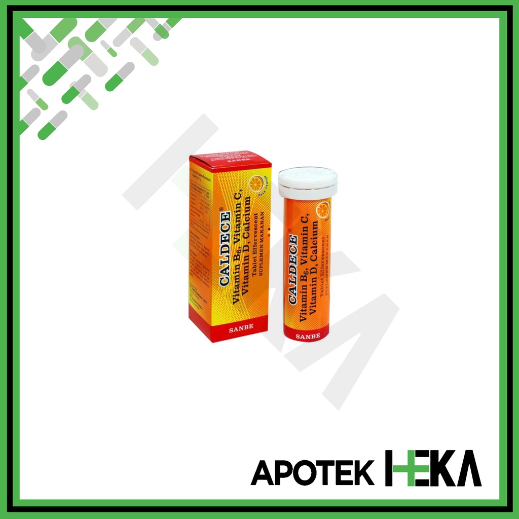 Caldece Tablet Effervescent isi 10 - Vitamin C (SEMARANG)