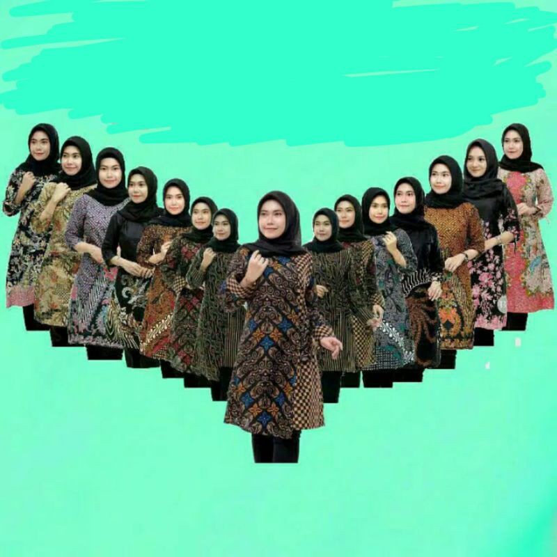 ATASAN BATIK WANITA | BATIK MODERN | TREND REMAJA