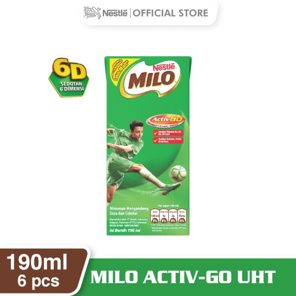 

PROMO NESTLE MILO ACTIV-GO UHT 190ML 6 PCS GRATIS LUNCH BOX TERMURAH