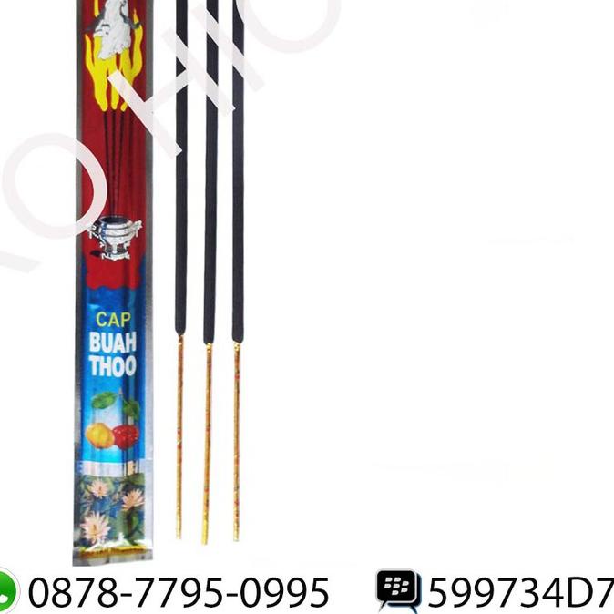 ☀ Hio / Dupa Wangi / Incense Stick Gunung Kawi Cap Buah Thoo Isi 3 Batang ➽