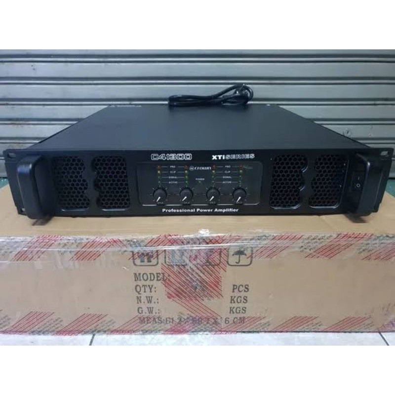 POWER 4ch AMPLIFIER CROWN C41300 XTI SERIES C 41300 XTI C-41300