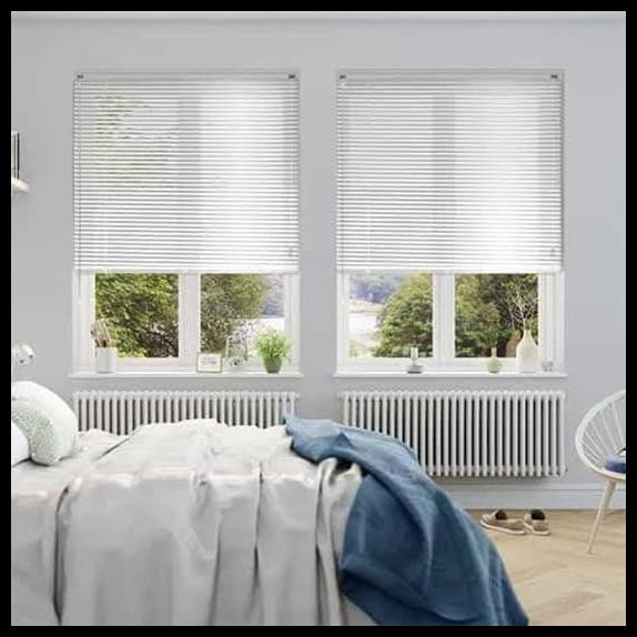 Kerai Kirai Tirai Krey Krei Blind Jendela Rumah/Kantor Plastik 64X163