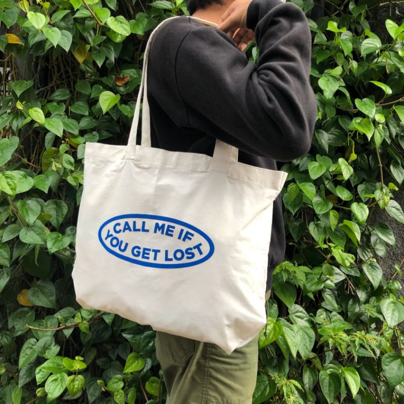 TOTEBAG CallMe CASUAL Tote Bag Aesthetic Kekinian Tote bag Landscape Muat Laptop