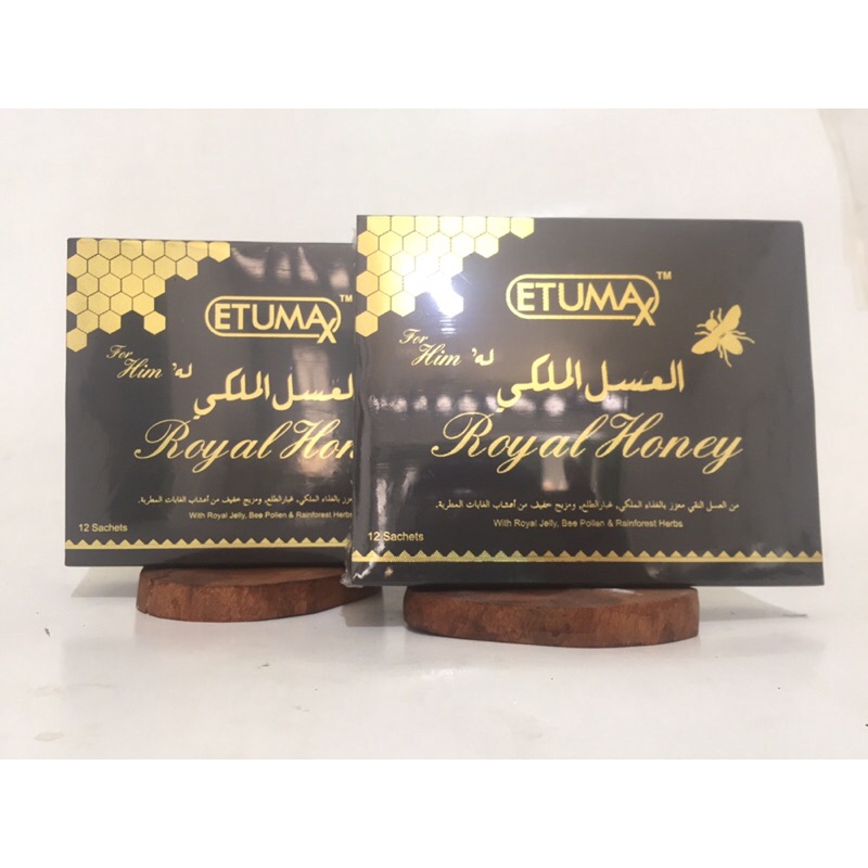 

Etumax Royal Honey For Him Kemasan Besar 20gr Sachet Silver Asli