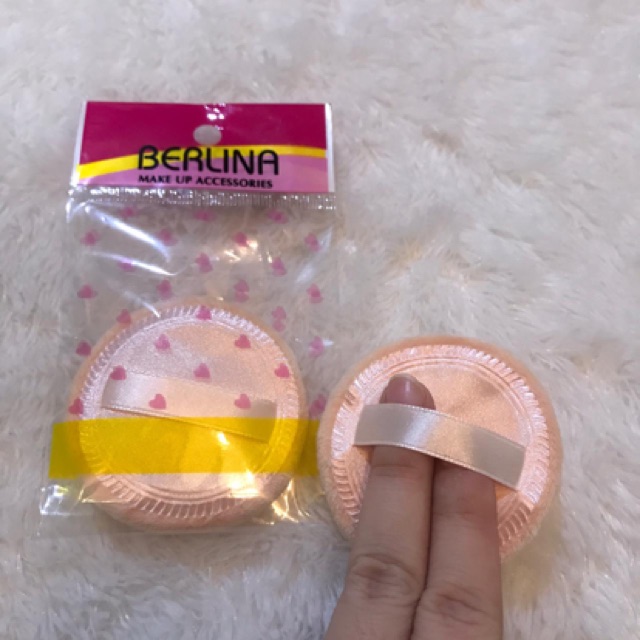 Bahan Halus Lembut! Spon makeup bedak tabur kering basah besar jumbo dan regular/ spon pita bedak / spon