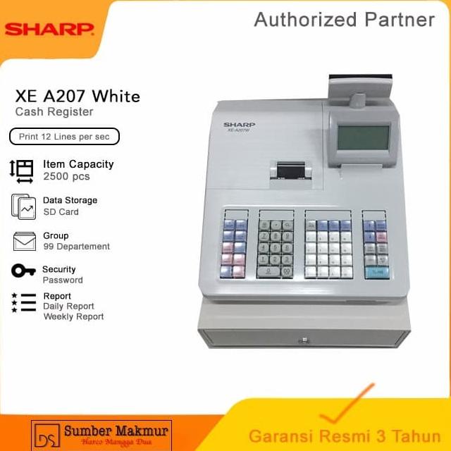 Cash Register Sharp Xe A207