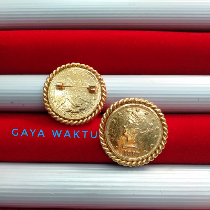 Bros Tempahan Rupiah Lapis Emas