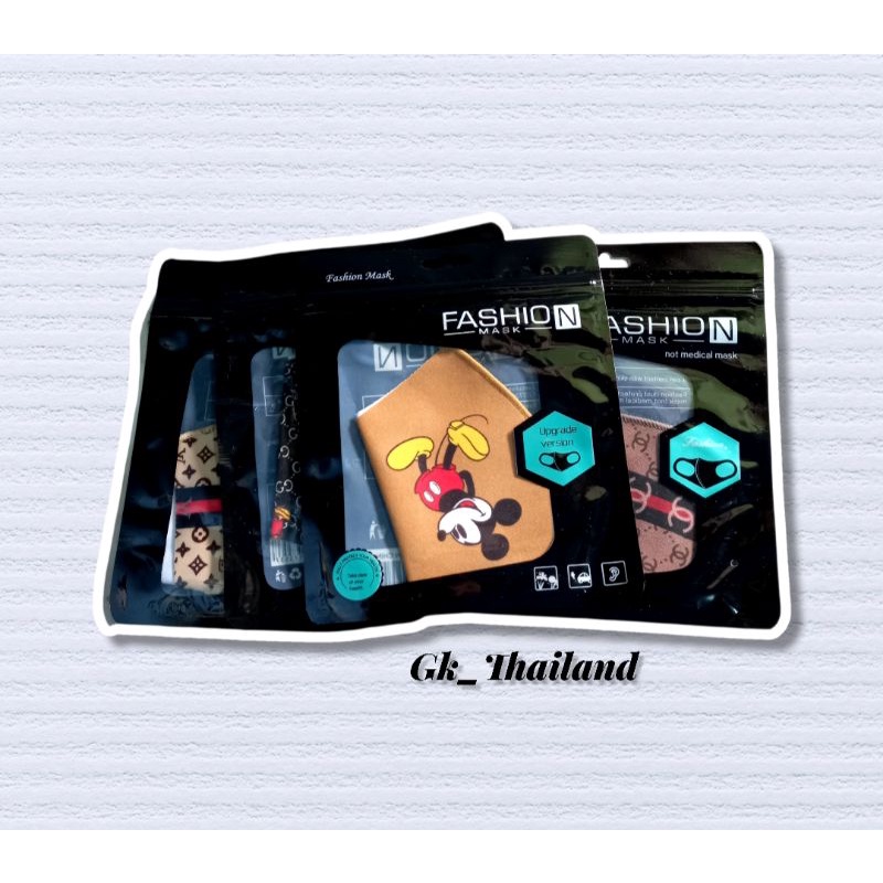 MASKER KOREA RANDOM DIOR KAIN / MASKER SCUBA BAHAN LEMBUT