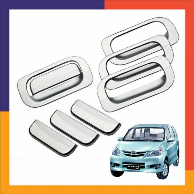 Handle Pintu Crom Mobil Xenia Lama + Outer Xenia Lama