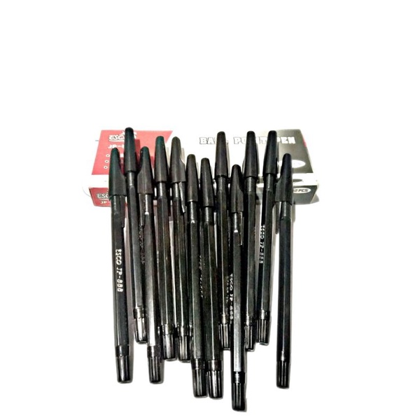 Vinztstore - Pulpen ESCO JP-888/Pulpen ESCO JP-888 Hitam/Pulpen JP-888 Ball Point Pen