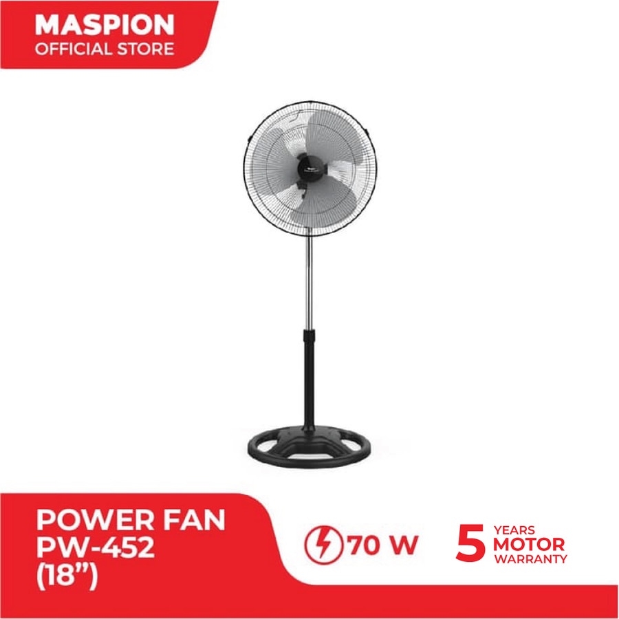 MASPION Power Fan 18&quot; PW-452 / PW452 Kipas Angin Berdiri