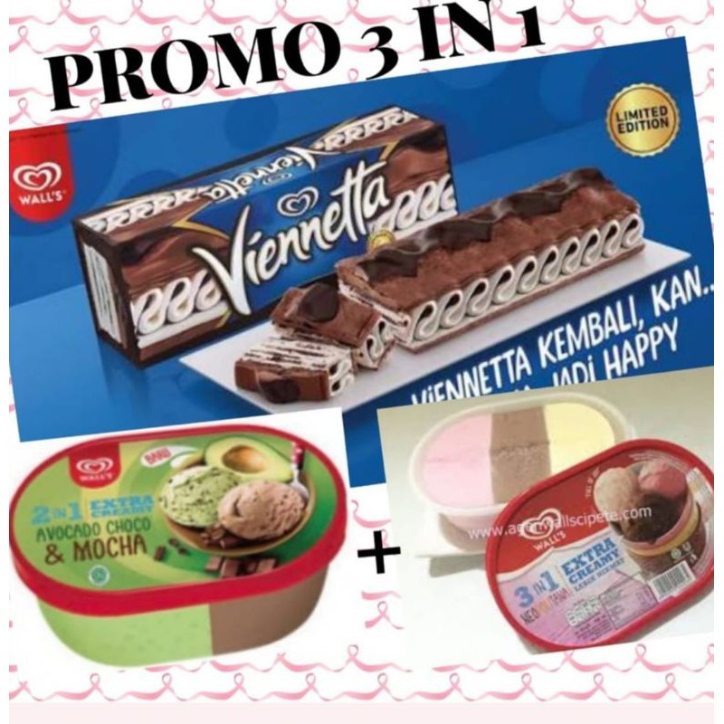 

Paket Viennetta 3 in 1