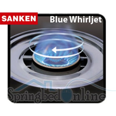 Sanken SG336SS Kompor Gas 2 Tungku Stainless Steel Body