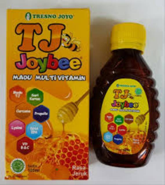 Madu tj joybee multivitamin 100ml penambah nafsu makan anak #original