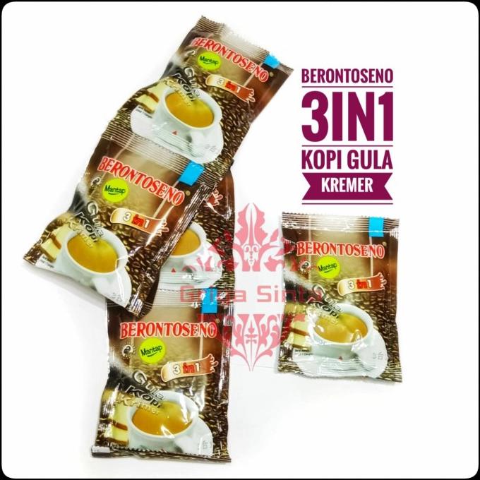 

Brontoseno 3in1 Kopi Gula Kremer