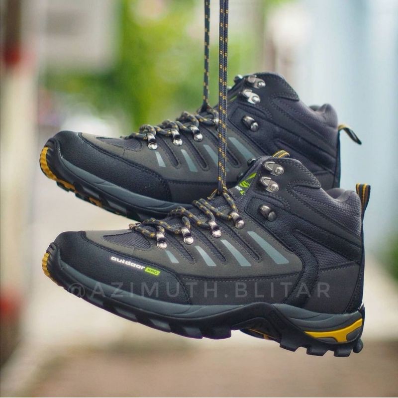 SEPATU GUNUNG HIKING OUTDOORPRO LYNK GREY - BROWN - TOSCA