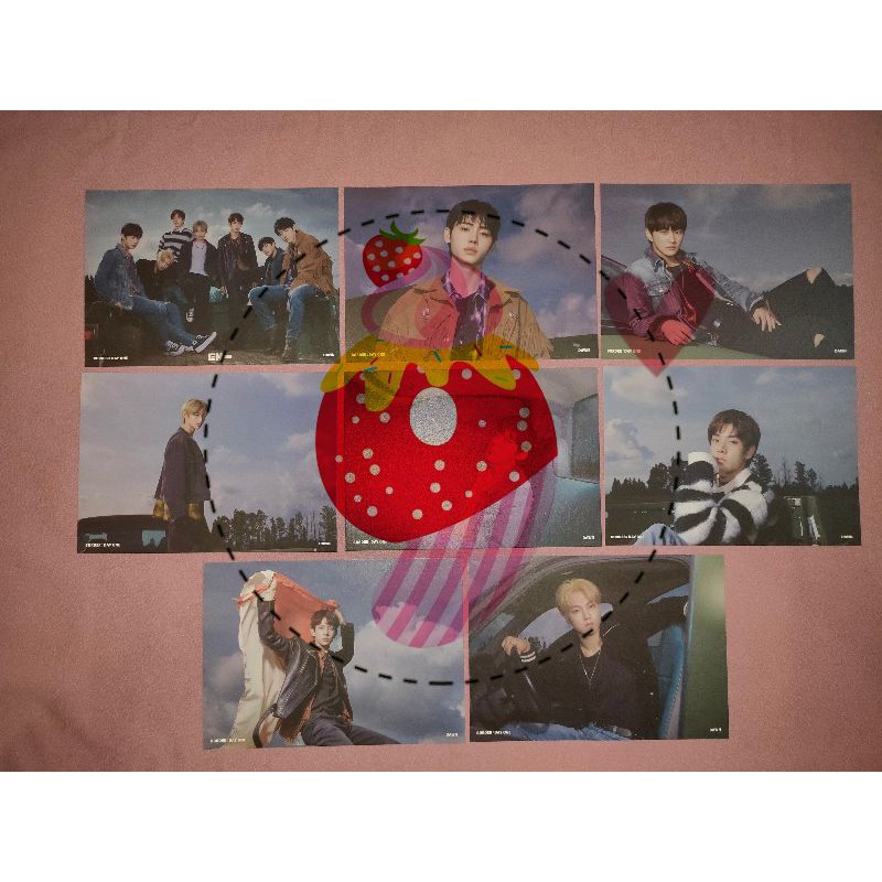 OFFICIAL POSTCARD ENHYPEN - BORDER : DAY ONE