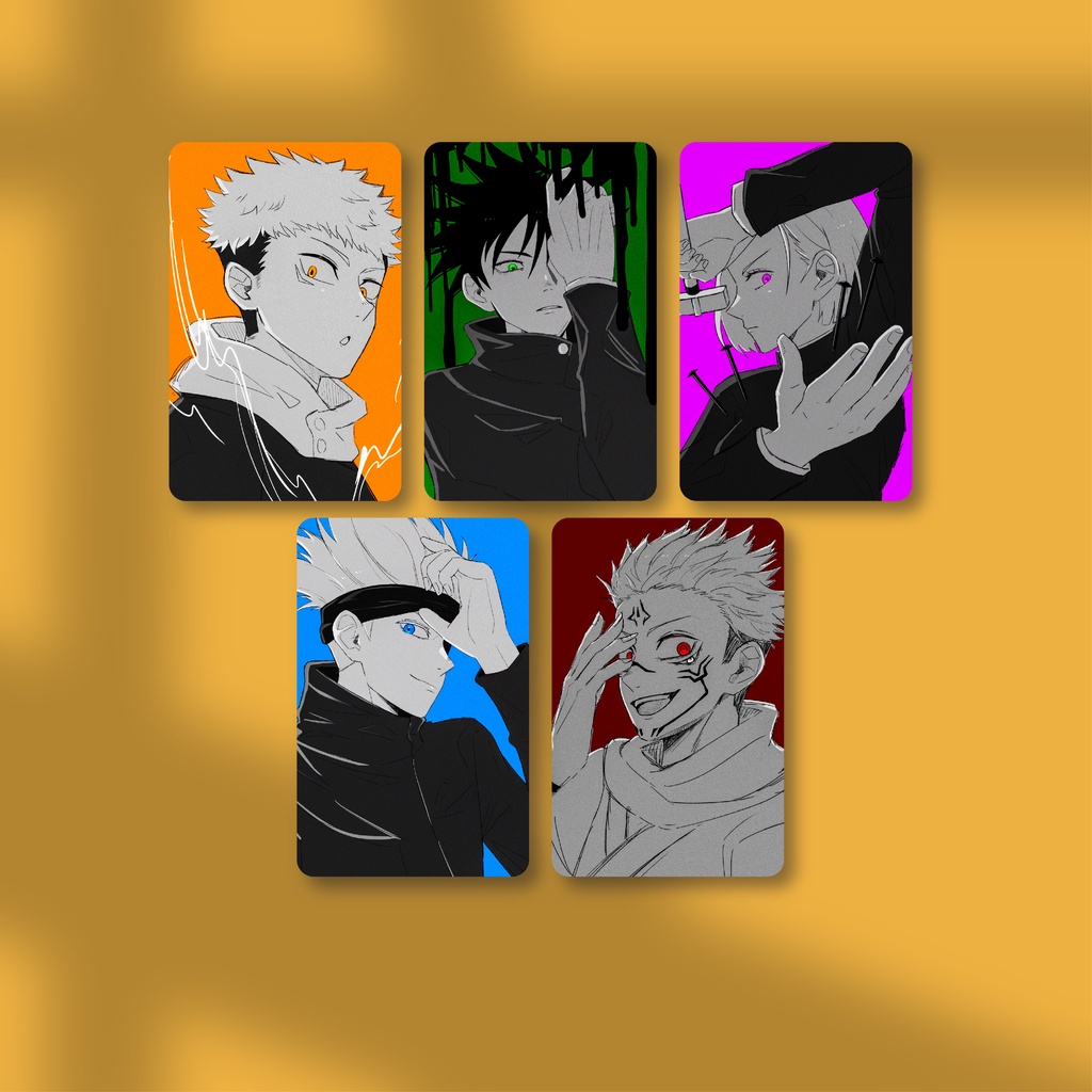 Photocard Jujutsu Kaisen | Photocard Anime