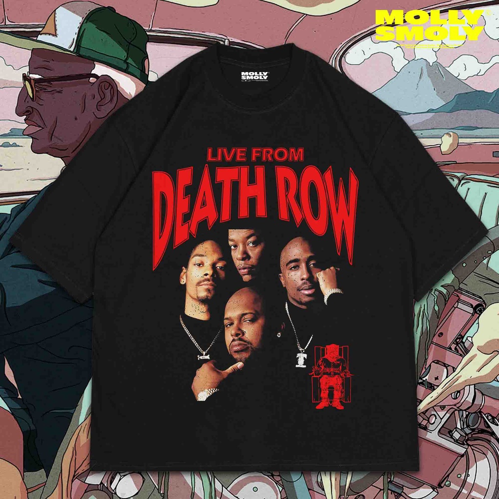 DEATH ROW OVERSIZE VINTAGE TEE | OVERSIZE DEATH ROW VINTAGE TEE
