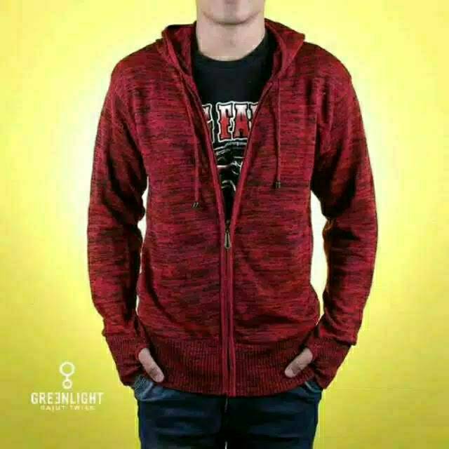 JAKET PRIA RAJUT ARIEL twis