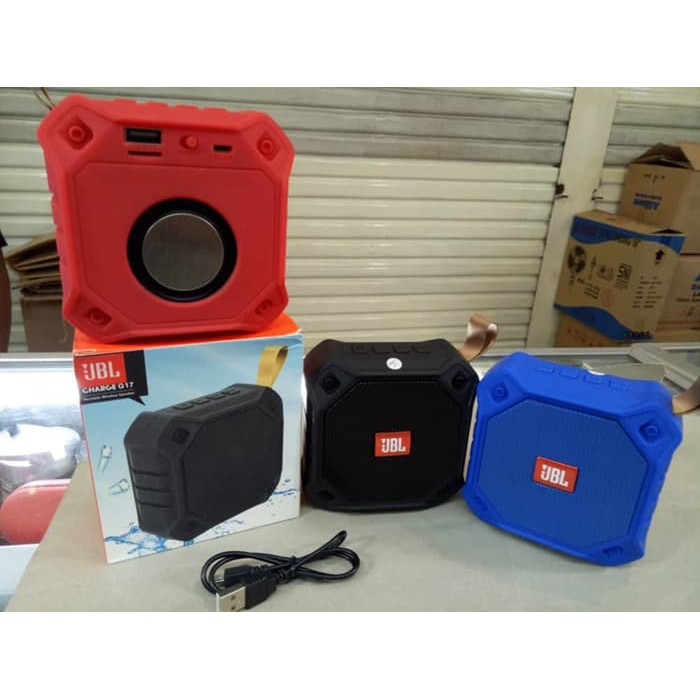 Speaker Bluetooth JBL G17 Wireless Musik Box Super Mega Bass_es