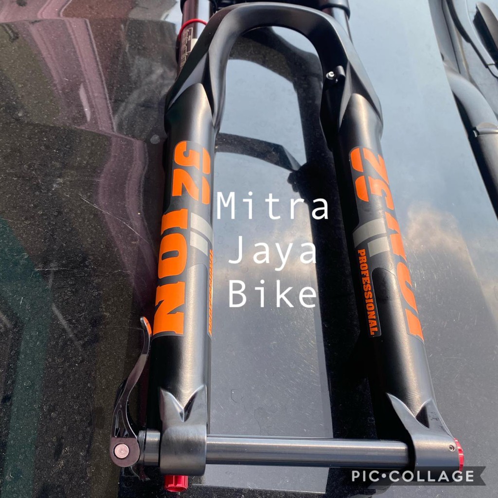 Fork ION UD32 27.5 Tapper Air Full Black Travel 120 140 160 TA 15 x 100 Rebound