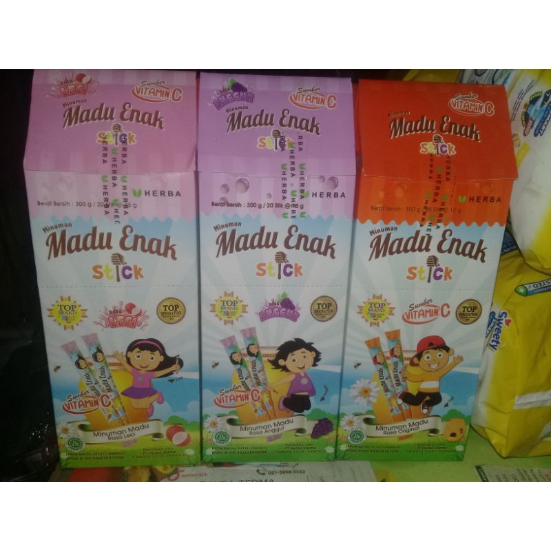 

MADU ENAK 1 BOX ISI 20 PCS ANEKA RASA
