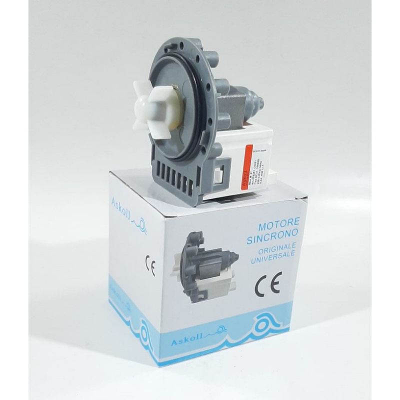 MOTOR DRAIN PUMP MESIN CUCI FRONT LOADING | LG, SAMSUNG, PANASONIC