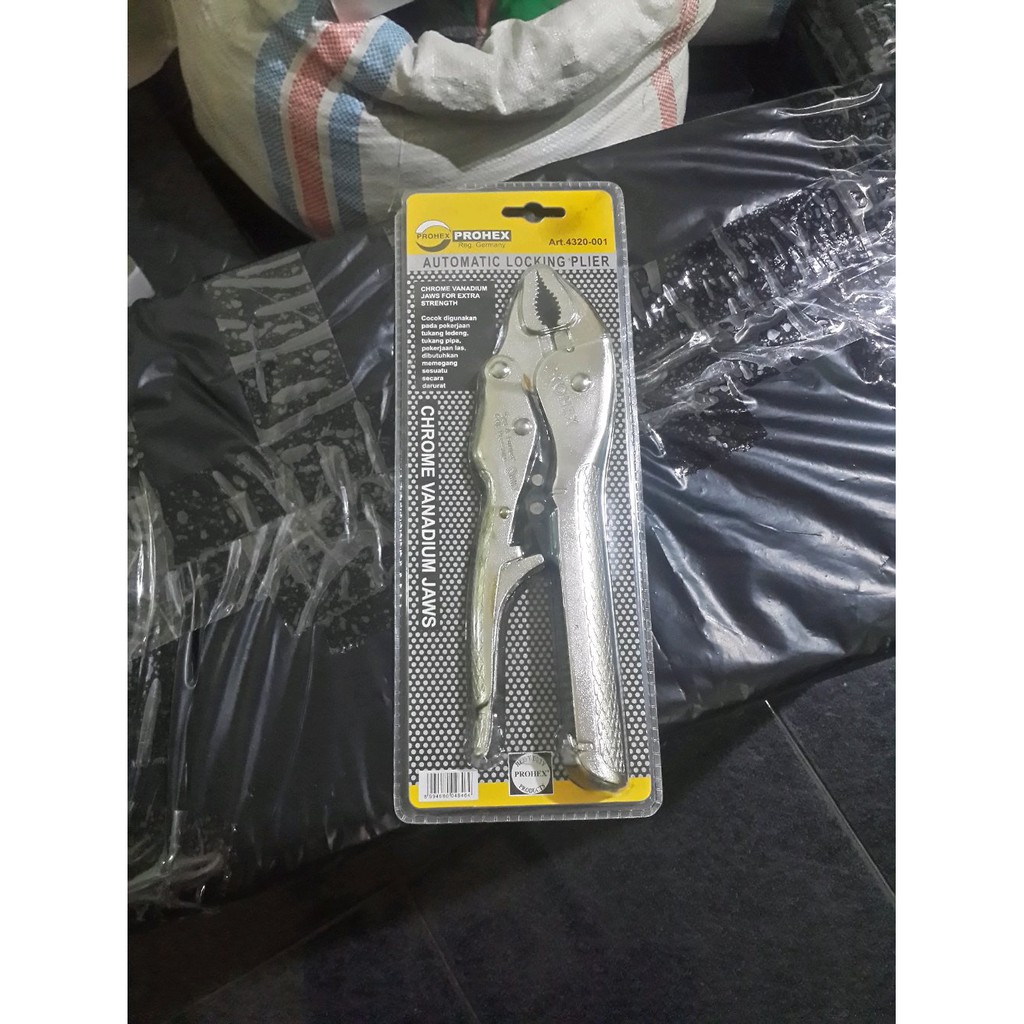 Tang Jepit Buaya Otomatis 10inchi Heavy Duty PROHEX