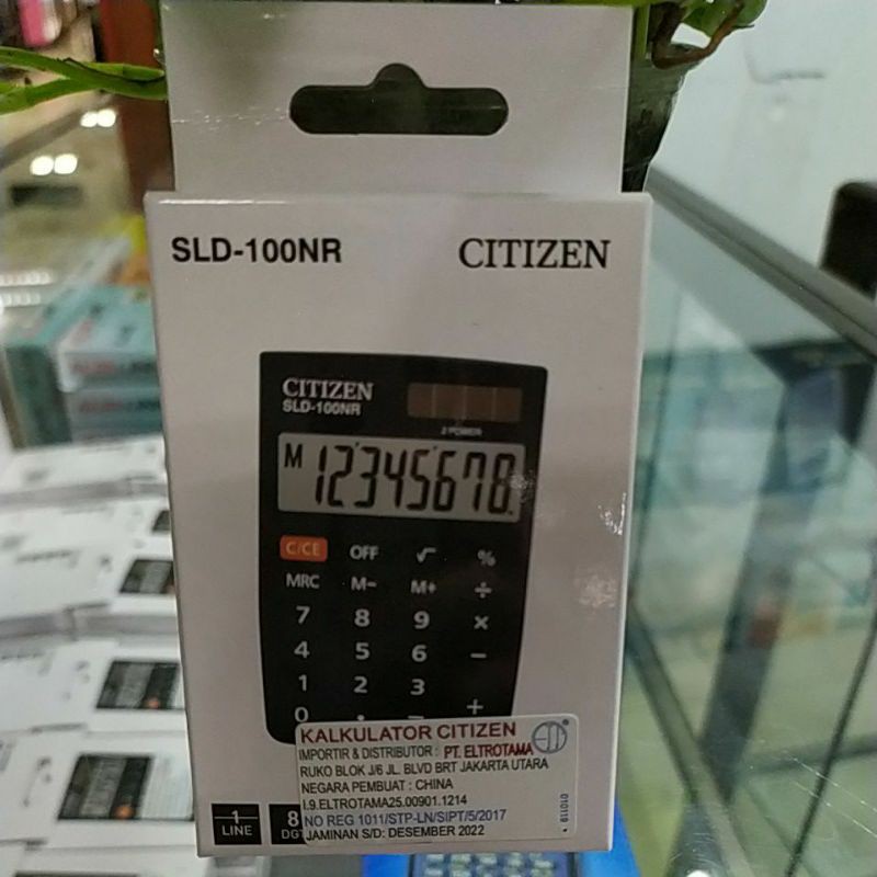 

Kalkulator SLD 100NR/8