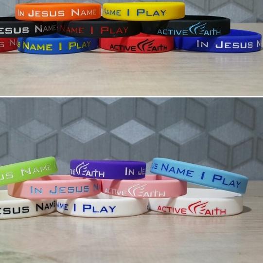 Gelang Active Faith IJNIP (In Jesus Name I Play)