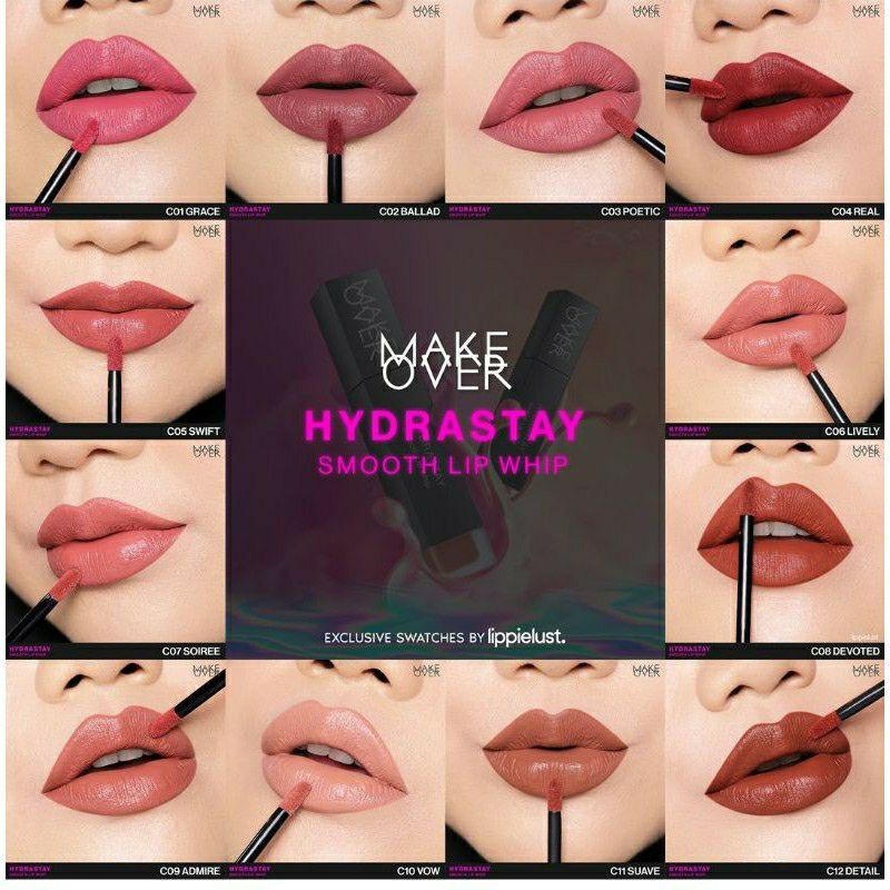 MAKE OVER HYDRASTAY SMOOTH LIP WHIP