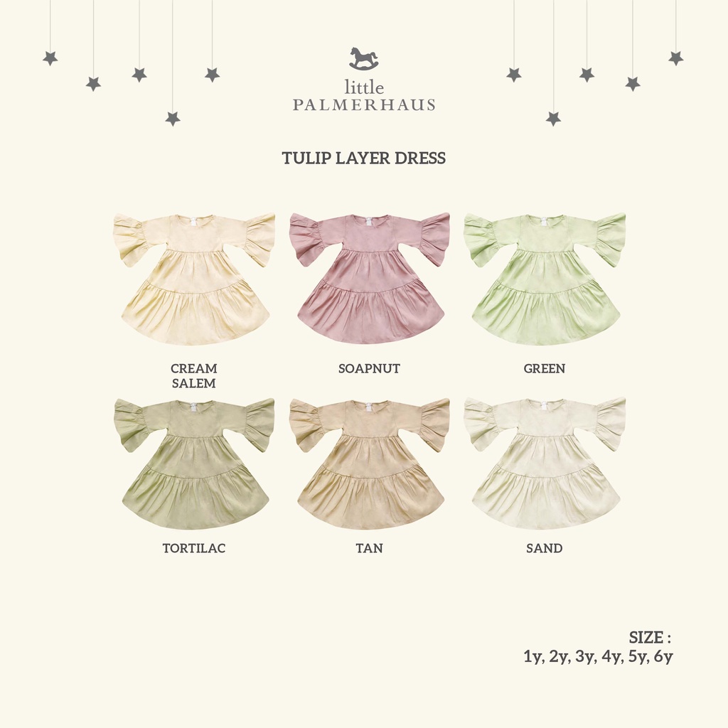 Little Palmerhaus Tulip Layer Dress Raya Collection