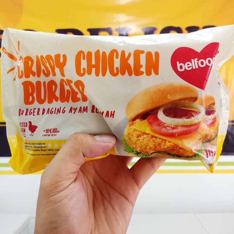 Belfoods Crispy Chicken Burger 315 gram