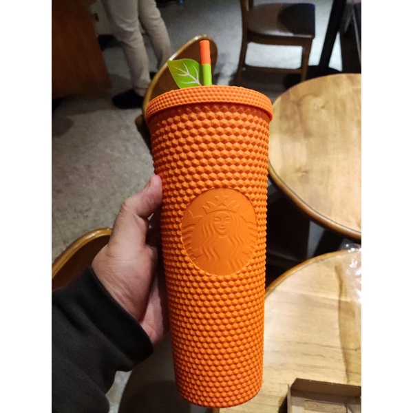 Starbucks Bling Orange Matte